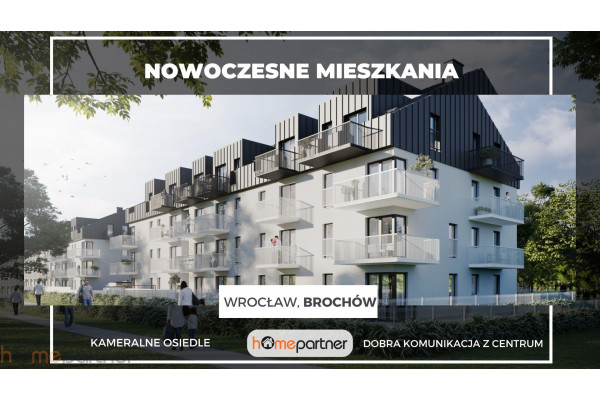 Wrocław, Krzyki, Brochów, Brochowska, MIESZKANIE Z BALKONEM PRZY PARKU