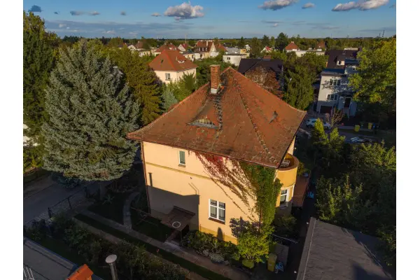 dolnośląskie, Wrocław, Krzyki, Brochów, Koreańska, Klasyczna przedwojenna willa miejska z ogrodem