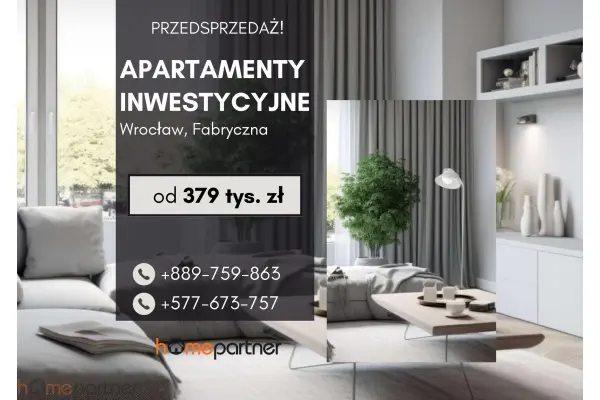 dolnośląskie, Wrocław, Fabryczna, Muchobór Mały, WYKOŃCZONY APARTAMENT - ODLICZ 23% VAT
